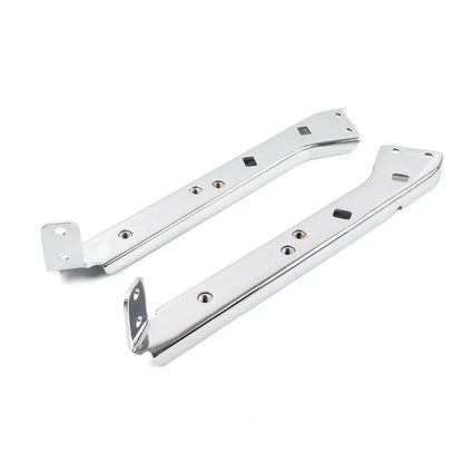 Saddlebag Rail Support Brackets for Harley Touring 1985-2008 Chrome