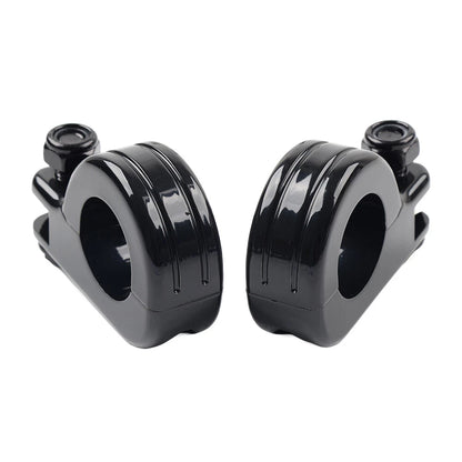 Foot Peg Mount Clamp Bracket for Harley 1.25" Highway Engine Crash Bar