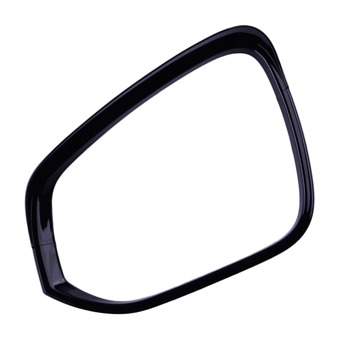 Black Rear Mirror Rain Eyebrow Trim for Toyota Corolla Cross (2022-2023)