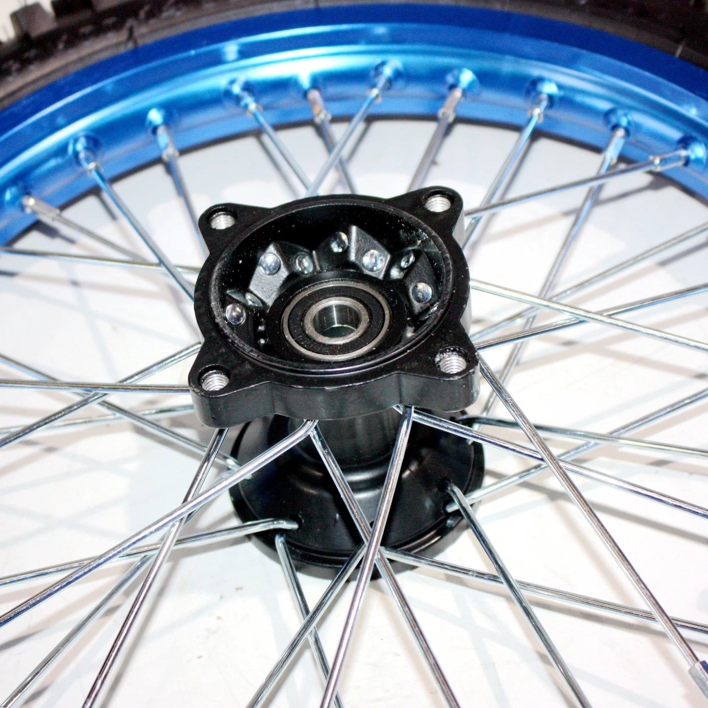 15mm Axle Front Wheel Rim & Knobby Tyre for PIT PRO Dirt Bike