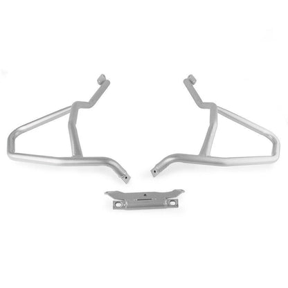 Upper Engine Crash Guard Protector for BMW G310R, G310GS (2017-2022) Silver