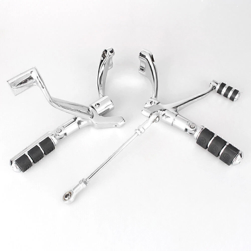 Control Complete Kit with Pegs & Levers for Harley Sportster 883