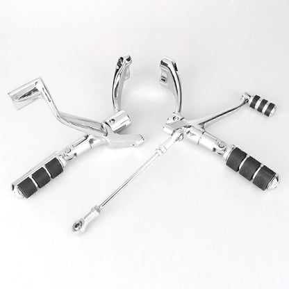 Control Complete Kit with Pegs & Levers for Harley Sportster 883