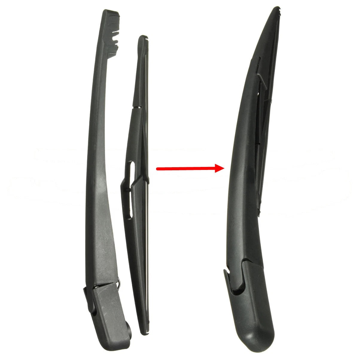 Rear Window Windshield Wiper Blade & Arm for Dodge Caravan (2008–2009)
