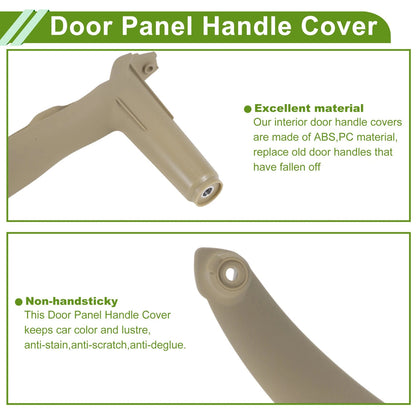 Door Panel Handle Pull Trim Cover for BMW X5 (2008-2013)