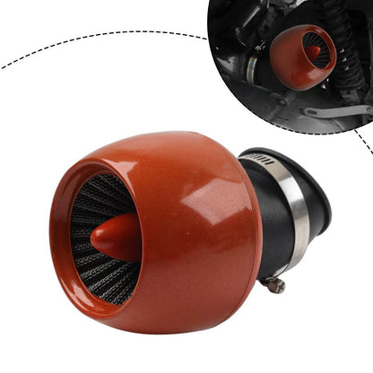 Universal Air Intake Filter Cone Pod 28MM-48MM for Pit ATV Scooter Orange
