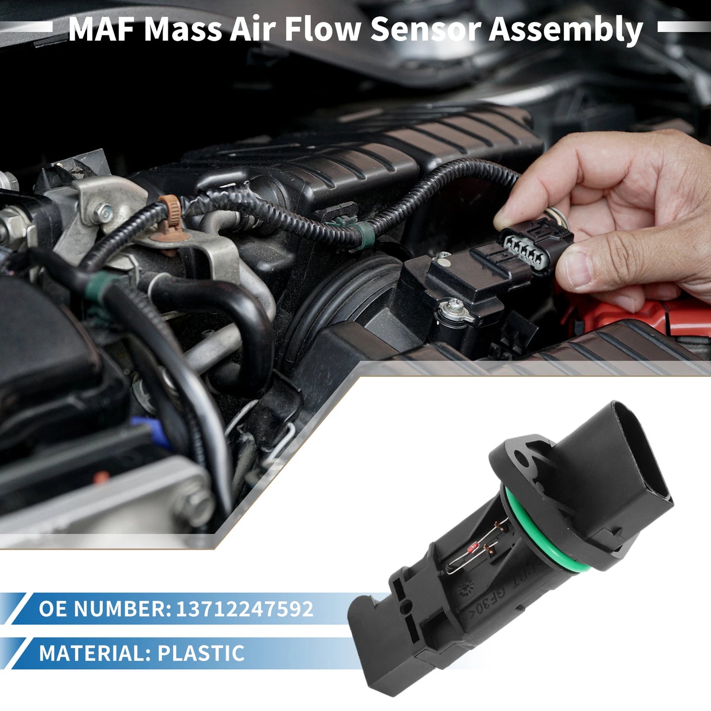 MAF Mass Air Flow Sensor for Land Rover Freelander, MG ZT (2001-2006)