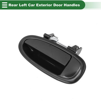 Rear Left Door Handle for Toyota Avalon (1995-1999) Black