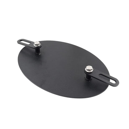 CNC Black Side Number Plate Panel Cover for Motorcycle (Universal)