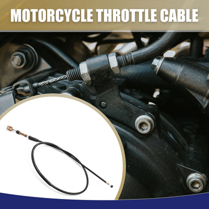 Black Rubber Coated Clutch Cable for Suzuki GN125