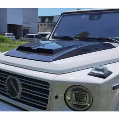 Real Carbon Bonnet Engine Hood Cover for Benz G-Class W463 G500 G63 AMG 19-23