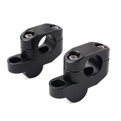 25mm Offset Handlebar Clamp Mount for Honda, Suzuki, Yamaha, Kawasaki