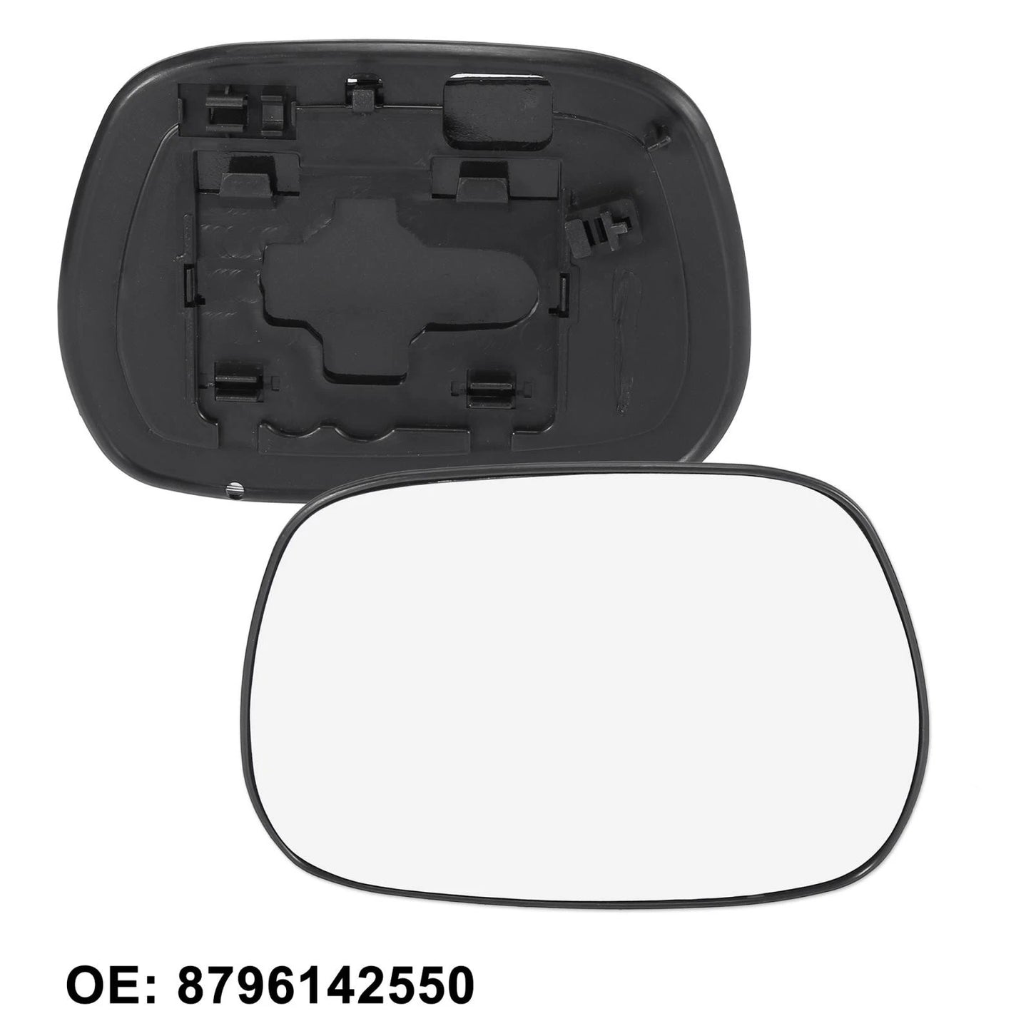 Left Side Mirror Glass with Backing Plate for Toyota RAV4
