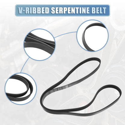 V-Ribbed Serpentine Drive Belt for Toyota Corolla (2003–2008)