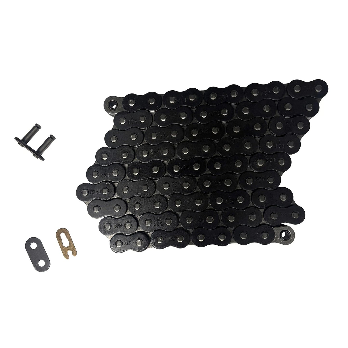 Black 520x90 Non-Sealed Drive Chain for Honda ATC200 (1981–1983)