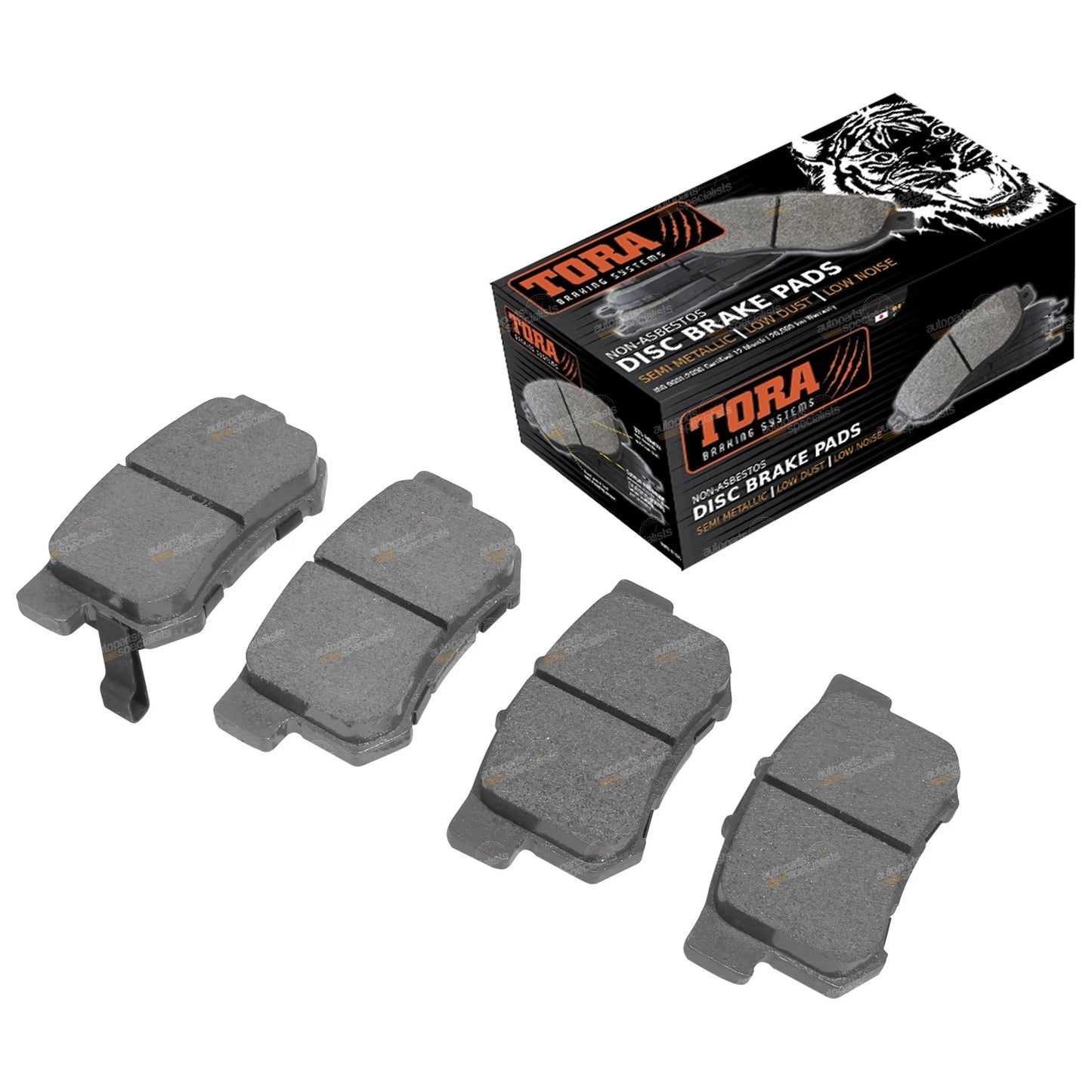 Rear Disc Brake Pad Set for Suzuki Swift (2006-2010)