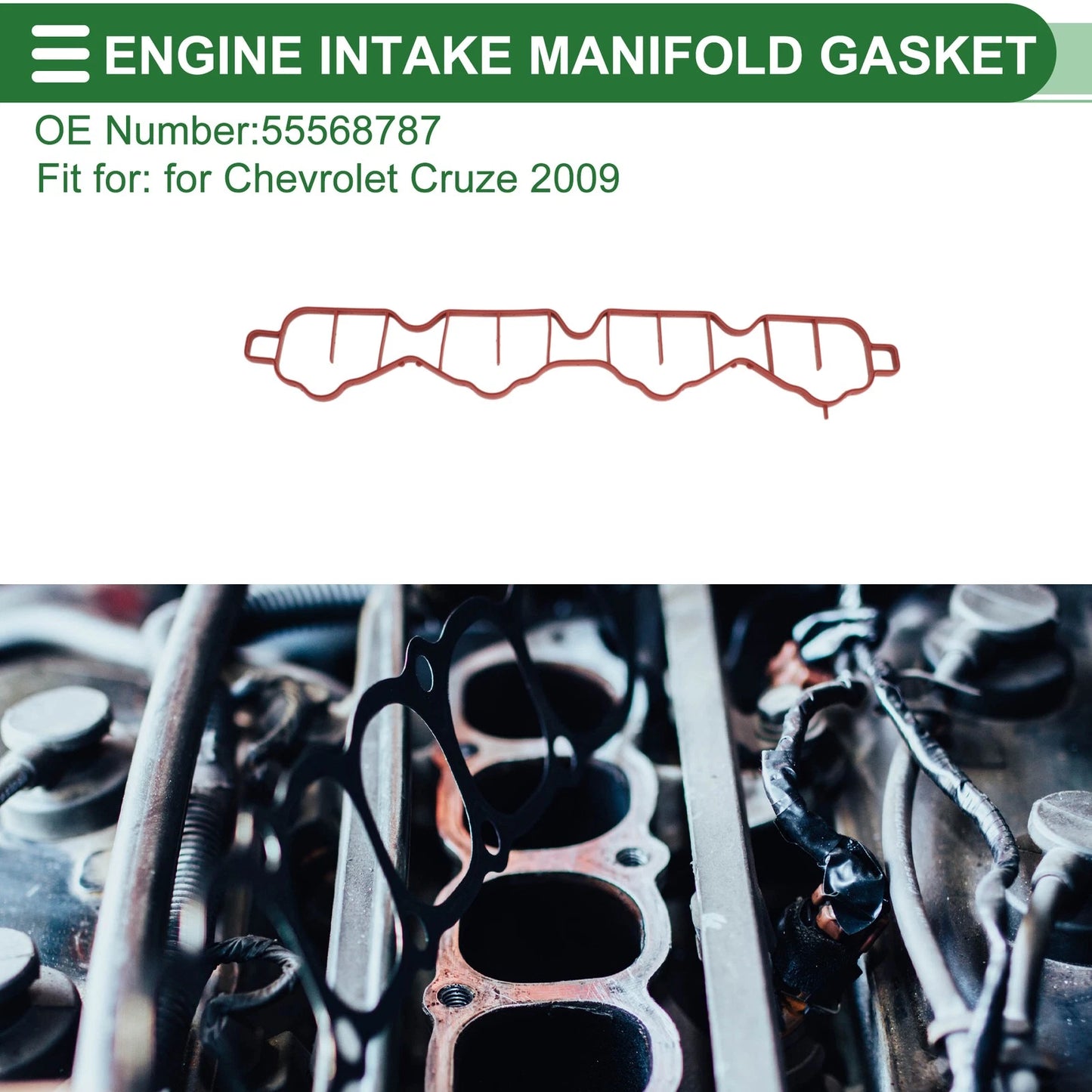 Engine Intake Manifold Gasket for Chevrolet Cruze (2009-2009)