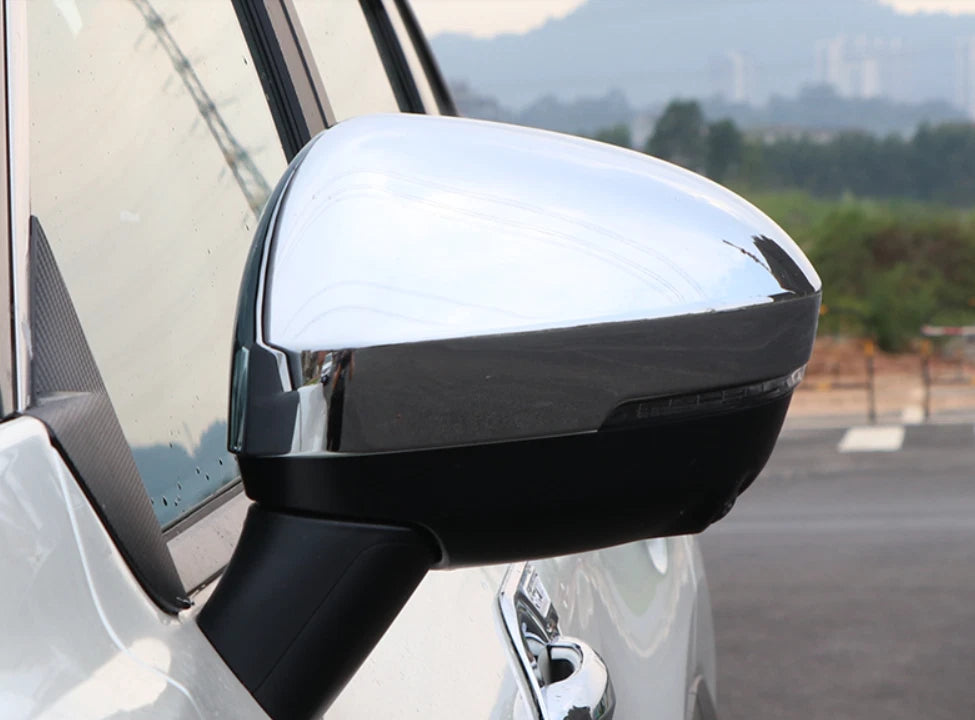 Rearview Mirror Lid Cover Trim for Nissan Rogue Sport Qashqai (2022-2023)