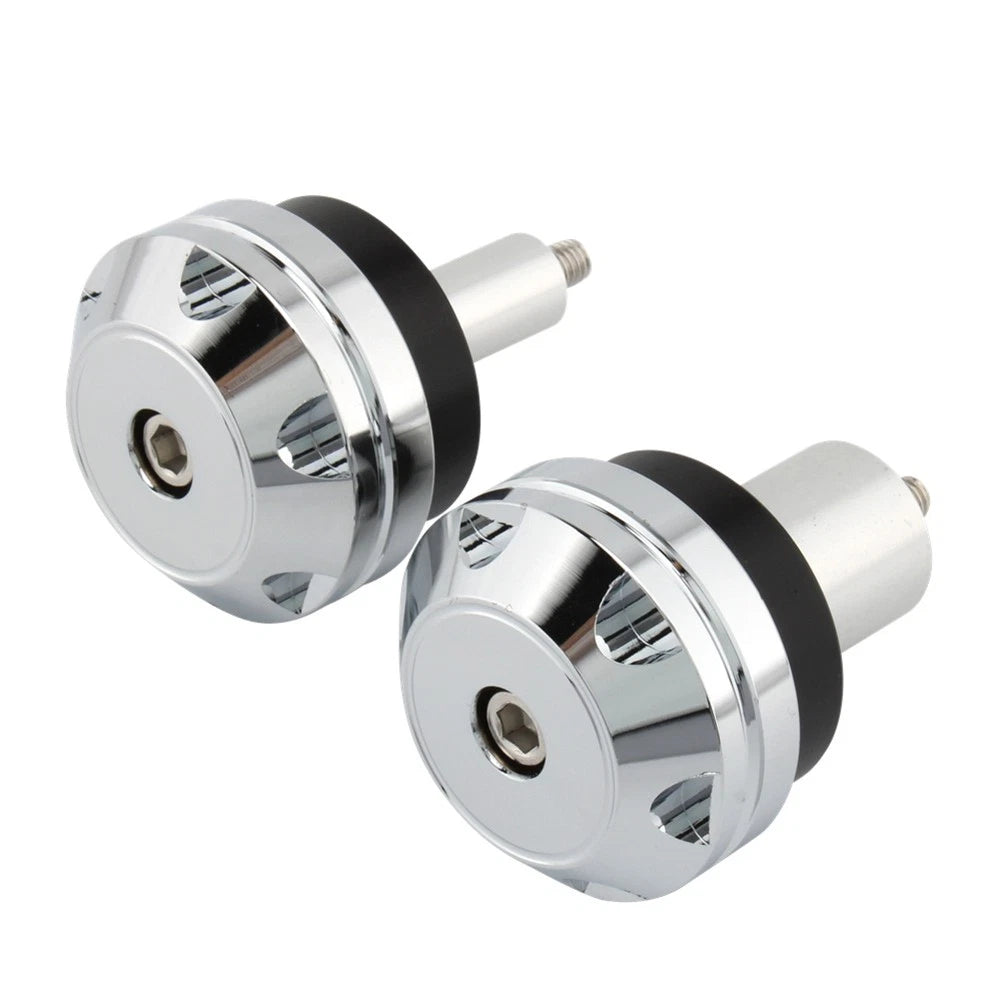 Silver Motorcycle Front Axle Cap Nut Covers for BMW RnineT (2017-2022)
