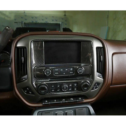 GPS Navigation Panel Cover for Silverado GMC Sierra (2014-2018)