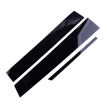 Glossy Black Door Window Pillar Trim Cover for Toyota Camry (2012-2017)