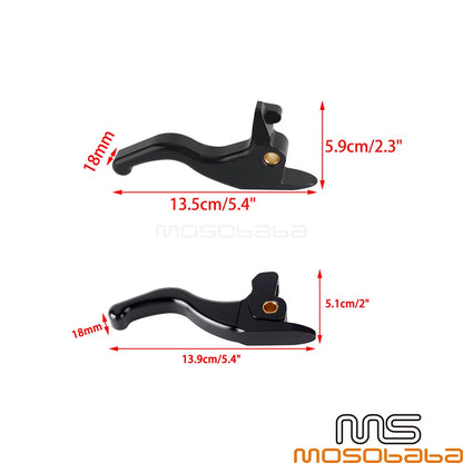 5.1'' Brake & Clutch Hand Levers Set for Harley Softail FLSS (2016-2023)