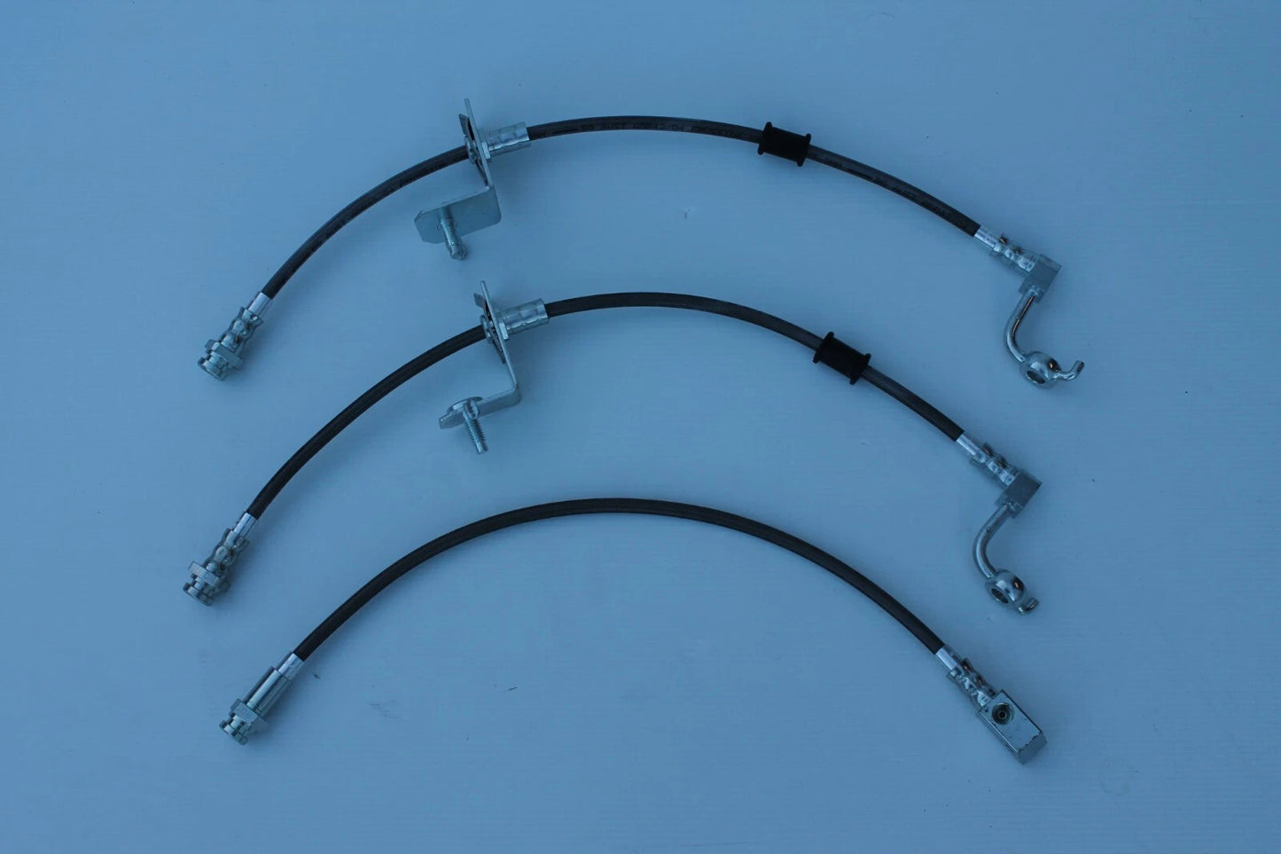 Braided Brake Hose Set (3) for Holden Colorado RC 4WD (2008-2012) 50mm Lift