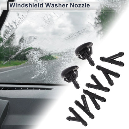 6 x Washer Nozzle & Hose Connector for Nissan