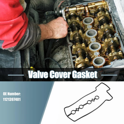 Engine Valve Cover Gaskets for Toyota Yaris 1.3L (2002-2012) Black