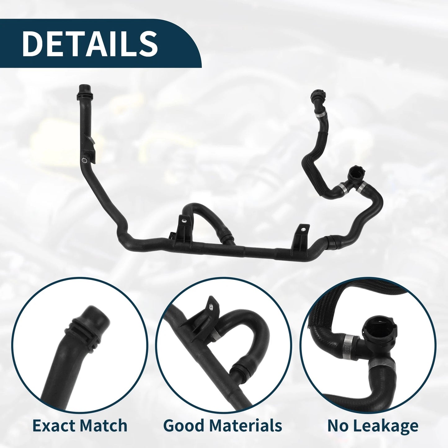 4-Way Hose Assembly for BMW 335i 3.0L (2007-2010)