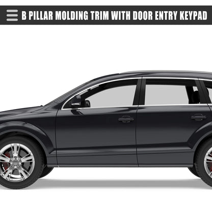 Left Side B Pillar Trim Keypad Panel for Ford Explorer (2011-2019)