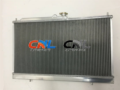 2 Row Aluminum Radiator for Mitsubishi Lancer Evolution EVO 7/8 (2001-2005)