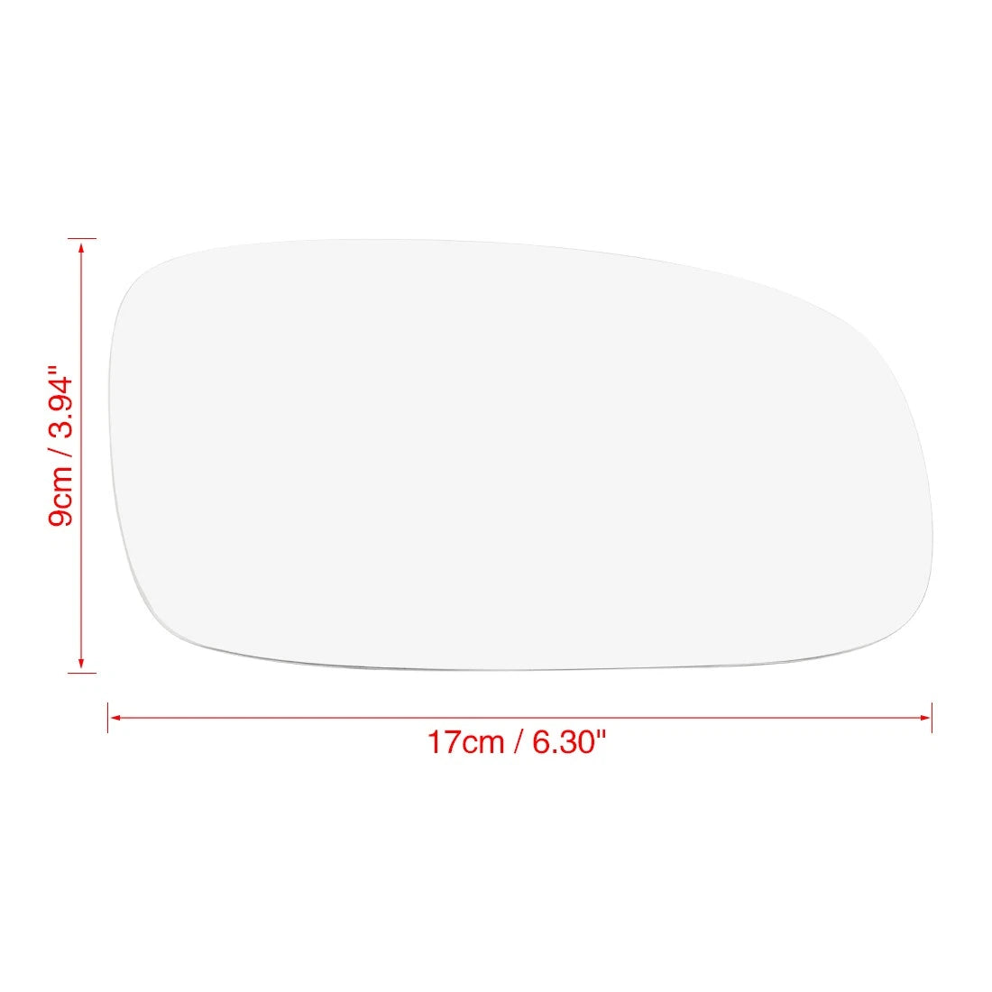 Front Right Driver Side Mirror Glass for Ford Falcon AU BA BF XT XR6 (1998-2008)