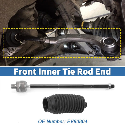 4 x Front Inner Tie Rod End Links for Ford Mustang (2005-2010)