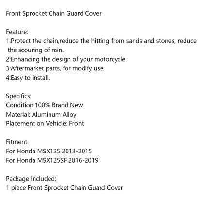 Front Sprocket Cover for Honda Grom MSX125 (2013-2019)