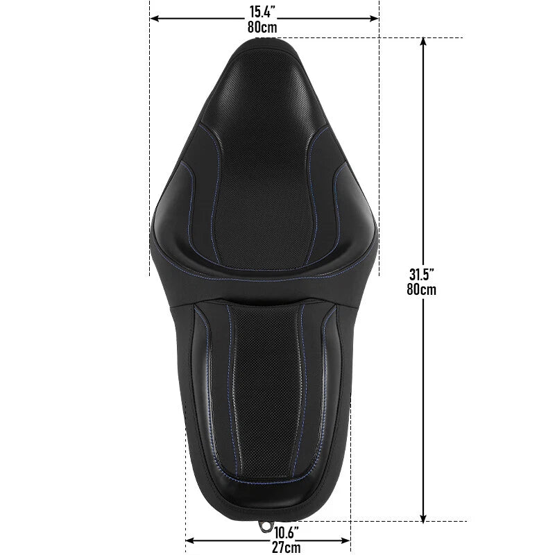 Driver & Passenger Seat for Harley Touring Road Street Glide (2009-2023)