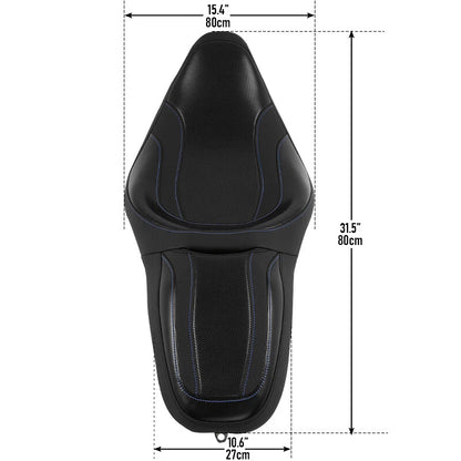 Driver & Passenger Seat for Harley Touring Road Street Glide (2009-2023)