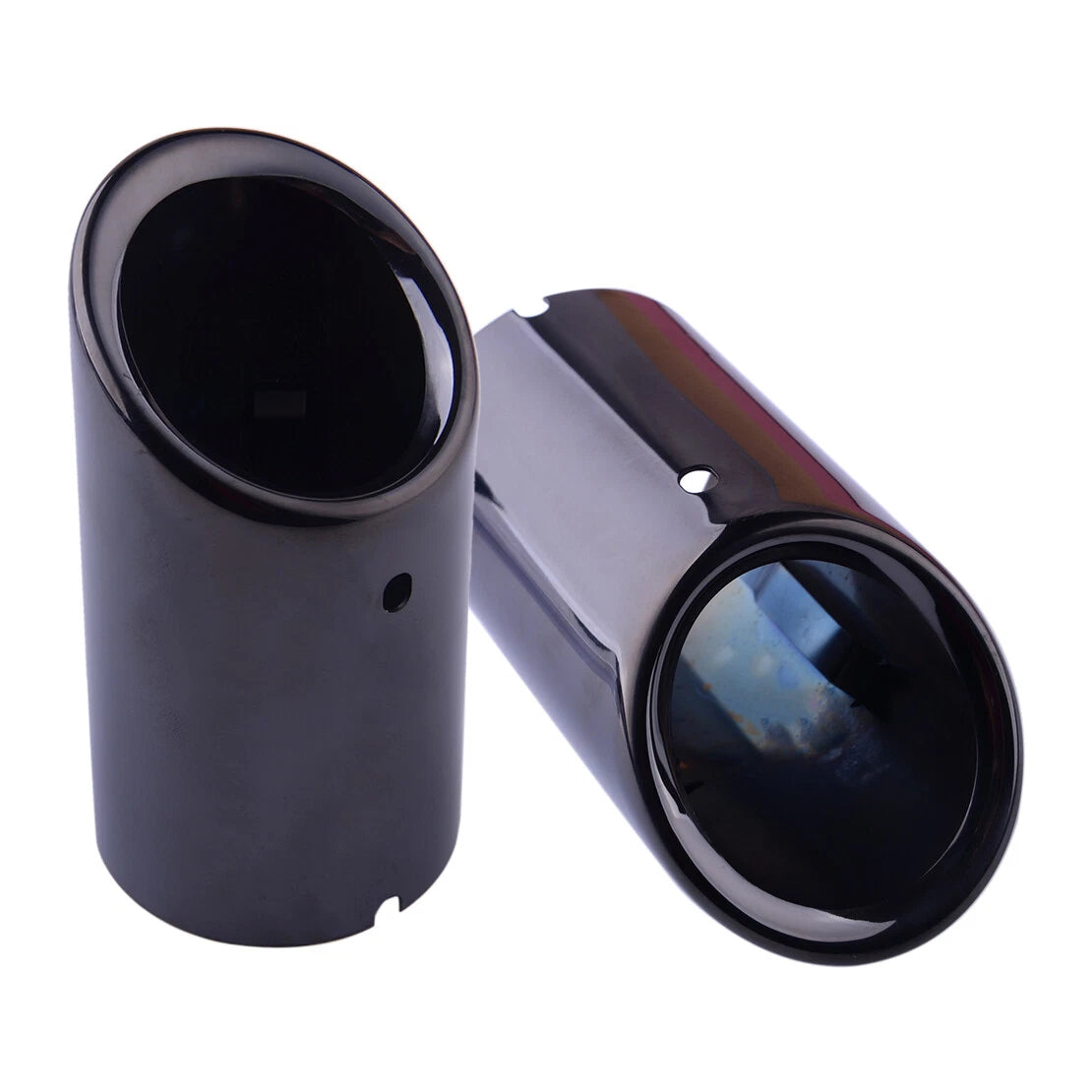 Titanium Black Muffler Exhaust Tips for BMW E90 E92 325i 328i (2007-2013)