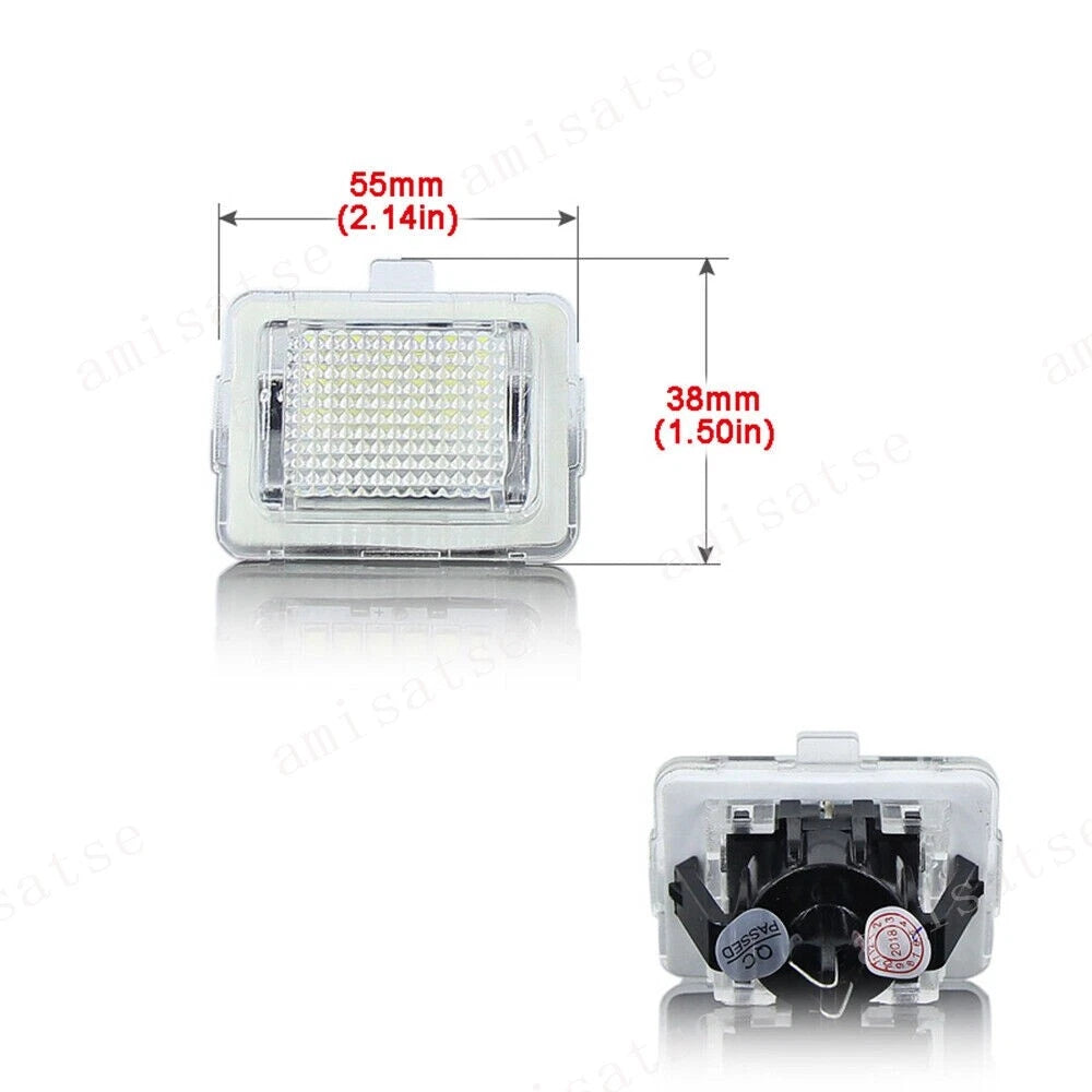 LED License Plate Light for Mercedes-Benz W204/W212/W216/W221/W207 (2007-2015)