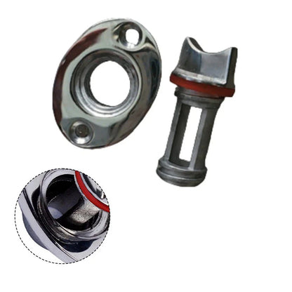 1 Piece Marine Drain Valve for Stern Boats with Reliable O Ring Sealing
