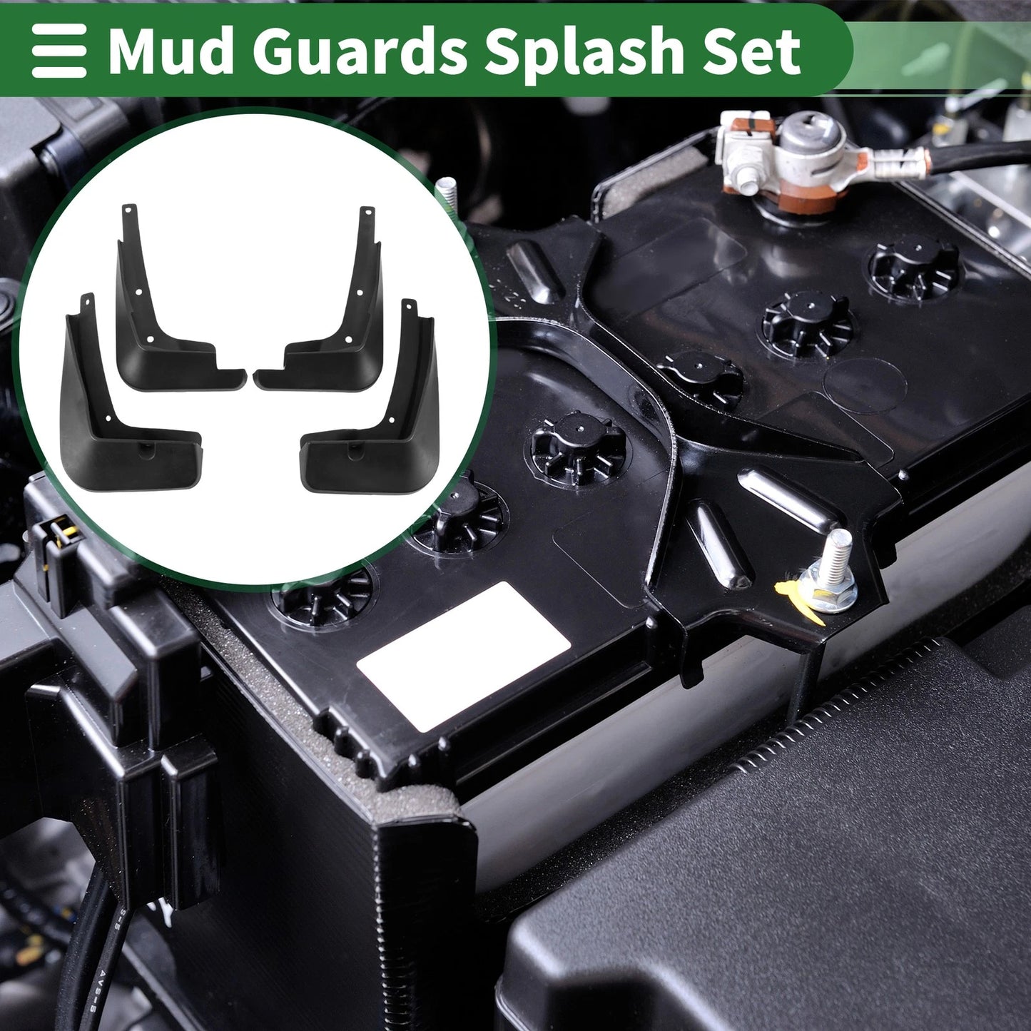 Mud Flaps Splash Guards for Chevrolet Cavalier (2016 - 2018)