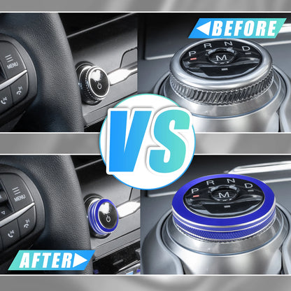 2 x Mode Switch Knob Covers for Ford Explorer (2011-2023)