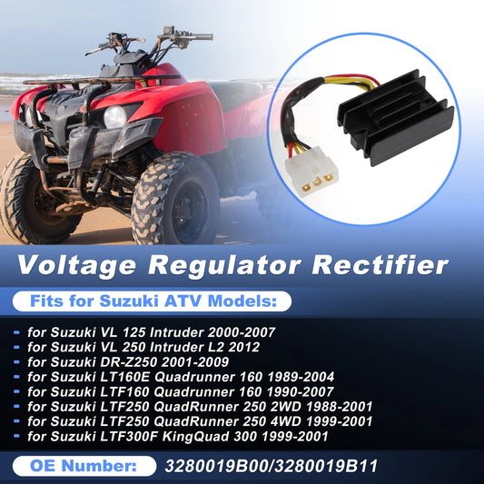 Voltage Regulator Rectifier for Suzuki LTF300F KingQuad (1999-2001)