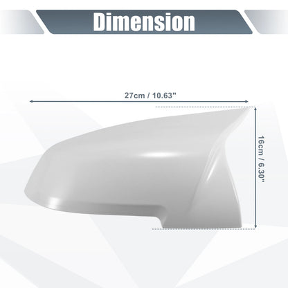 Rearview Mirror Cover Cap White for BMW X1 328i 125i 330i 320i 220i (2011-2015)