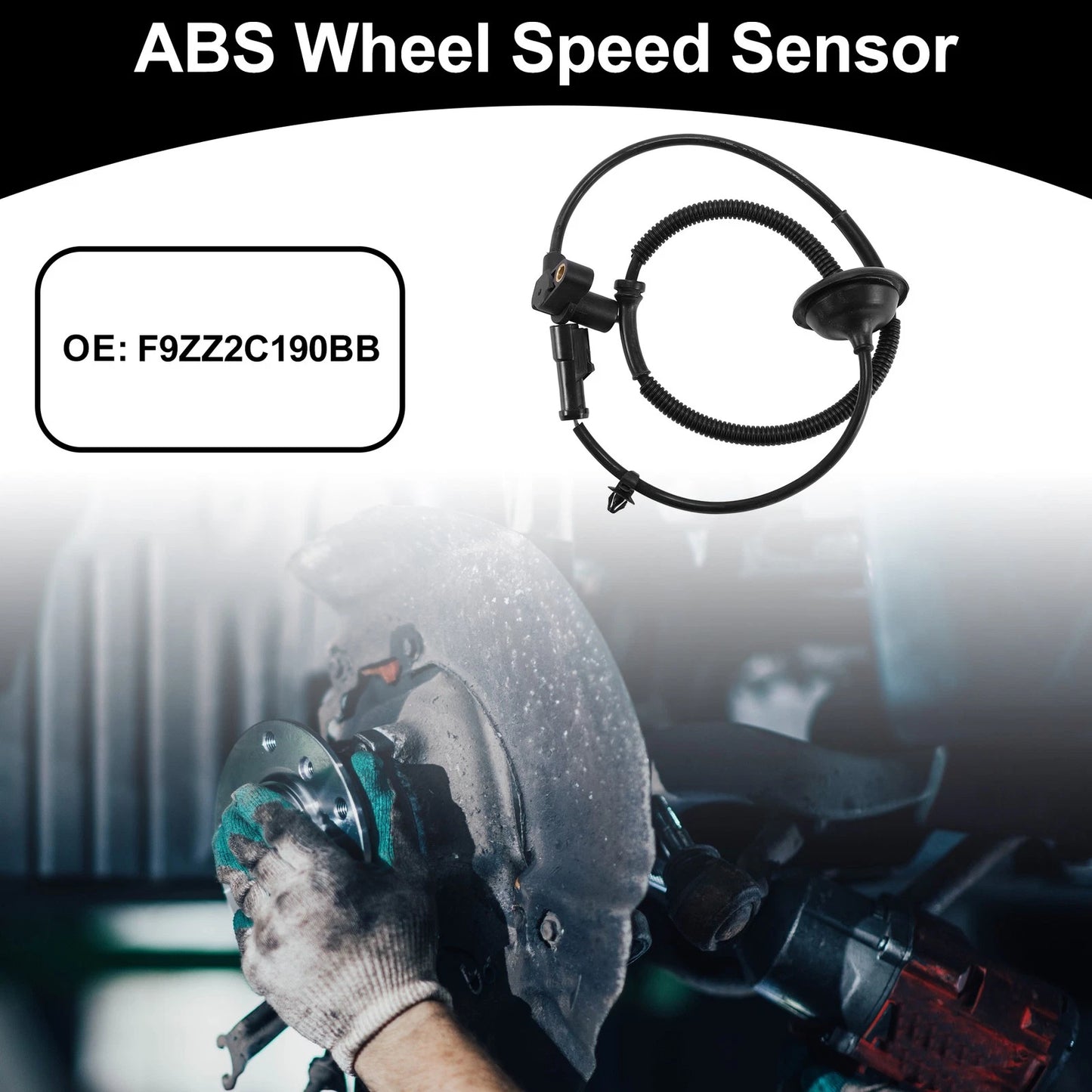 Rear Right ABS Wheel Speed Sensor for Ford Mustang (1999-2004)