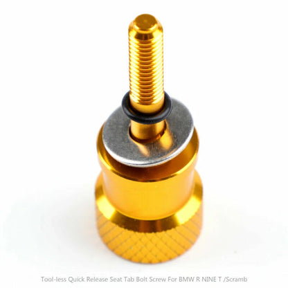 Rear Seat Bolt Gold for BMW R Nine T/Scrambler/Pure (2014-2023)