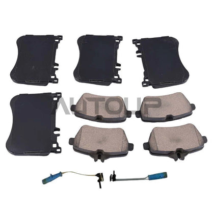 Brake Pad Sets w/Sensors for Mercedes S560 S450 S550 S550e (2014–2017)