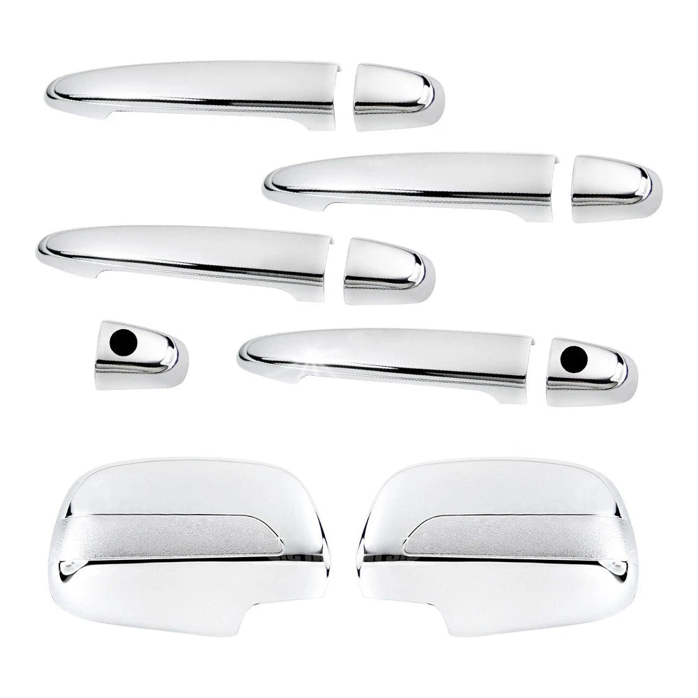 Exterior Mirror Cap & Door Handle Trim Covers for Toyota Sienna (2004-2010)