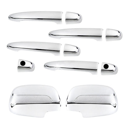 Exterior Mirror Cap & Door Handle Trim Covers for Toyota Sienna (2004-2010)