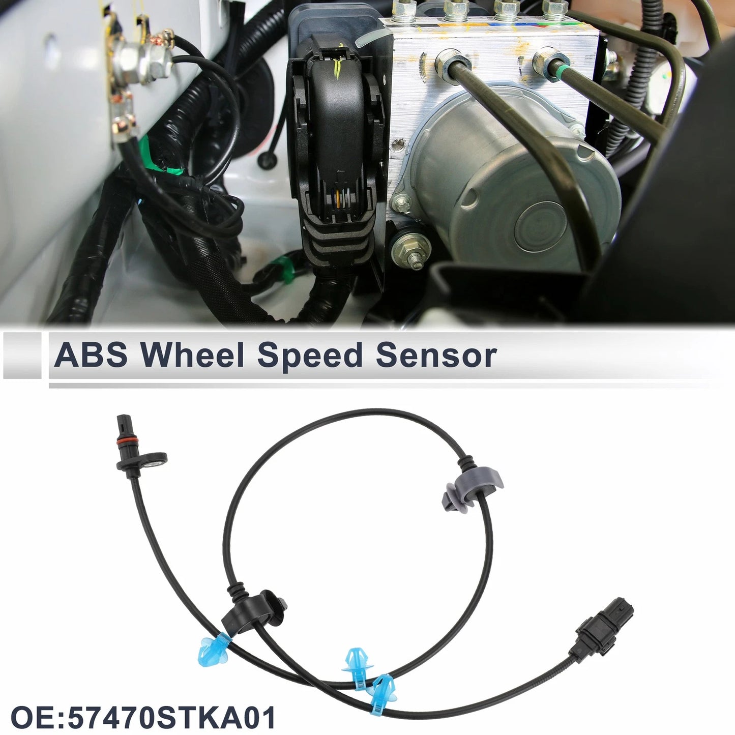 ABS Wheel Speed Sensor for Acura RDX L4 2.3L Rear Right